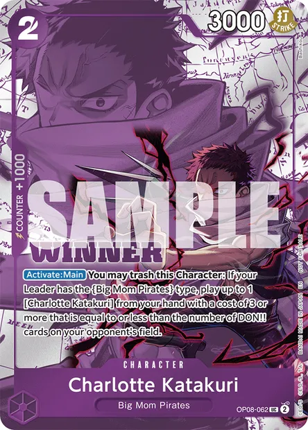 Charlotte Katakuri, carte One Piece OP08-062 — extension TWO LEGENDS