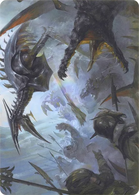 Mirrodin Besieged // Mirrodin Besieged, carte Magic AMH1 40 — extension Modern Horizons Art Series