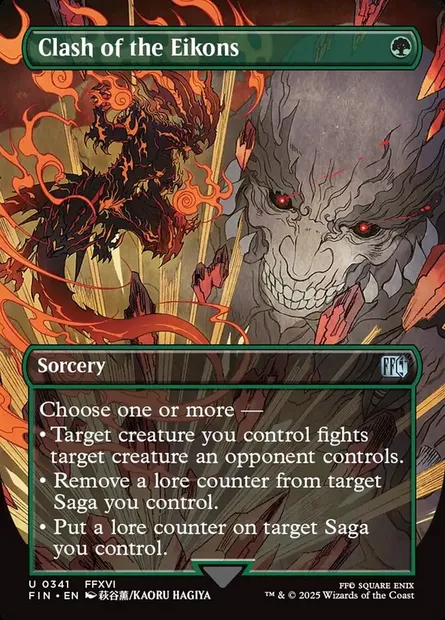 Clash of the Eikons, Magic card FIN 341 — Final Fantasy set