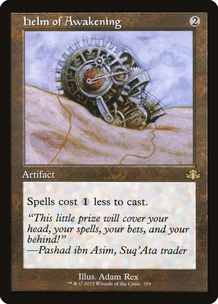 Helm of Awakening, Magic card DMR 379 — Dominaria Remastered set