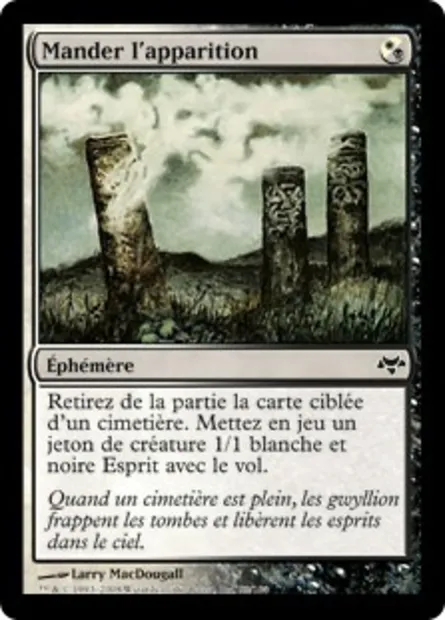 Mander l'apparition, carte Magic EVE 82 — extension Coucheciel