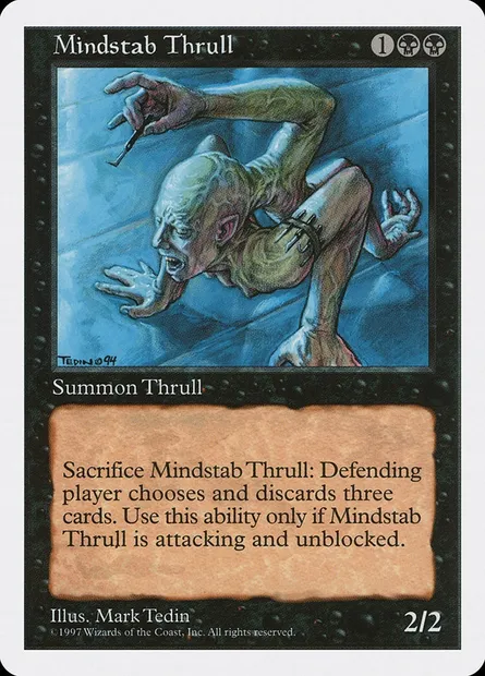 Mindstab Thrull, Magic card 5ED 178 — Fifth Edition set
