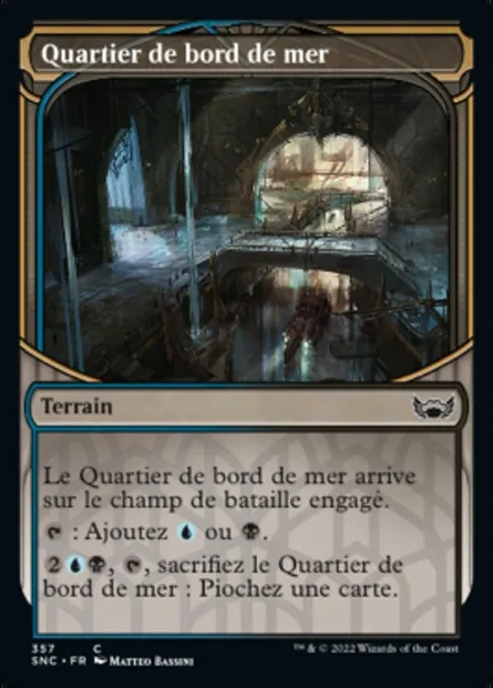 Quartier de bord de mer, carte Magic SNC 357 — extension Les rues de la Nouvelle-Capenna