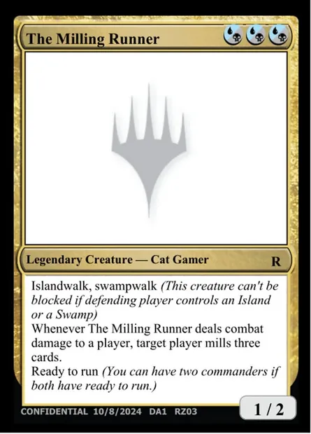 The Milling Runner, carte Magic UNK RZ03f — extension Unknown Event