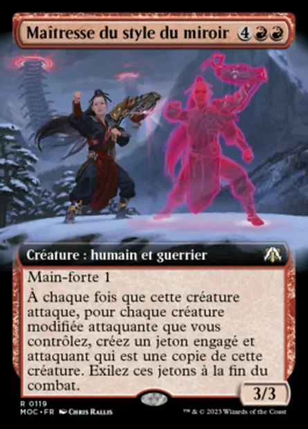 Maîtresse du style du miroir, carte Magic MOC 119 — extension March of the Machine Commander