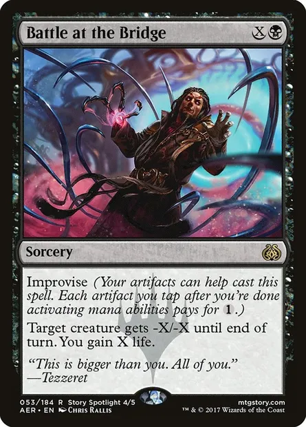 Battle at the Bridge, Magic card AER 53 — Aether Revolt set