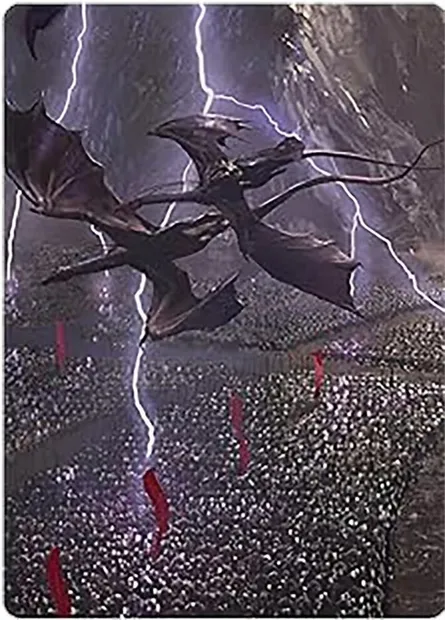 Mordor on the March // Mordor on the March, Magic card ALTC 22 — Tales of Middle-earth Scene Box set