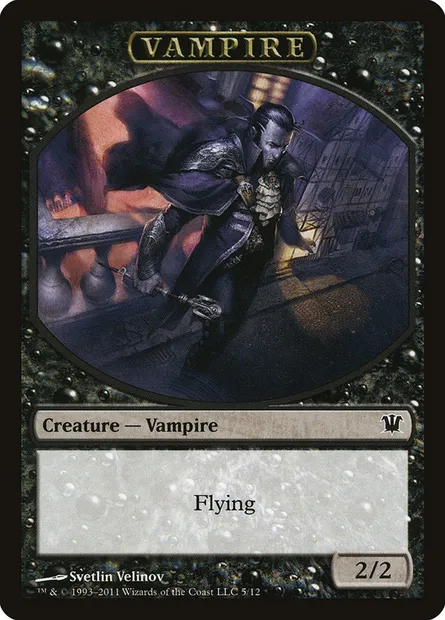 Vampire, carte Magic TISD 5 — extension Innistrad Tokens