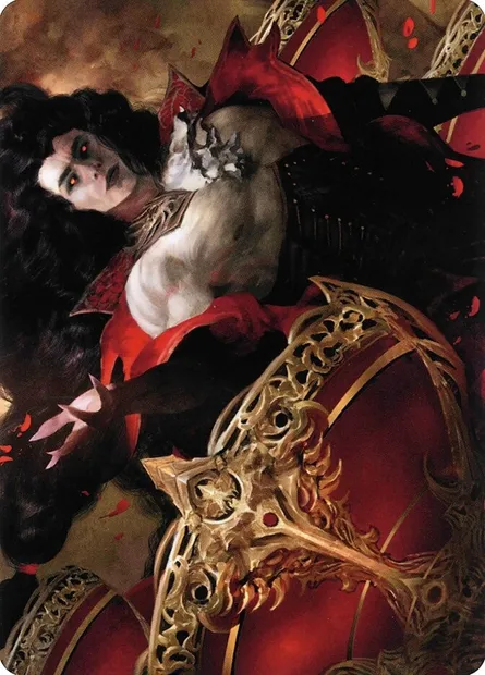 Bloodvial Purveyor // Bloodvial Purveyor, Magic card AVOW 72 — Crimson Vow Art Series set