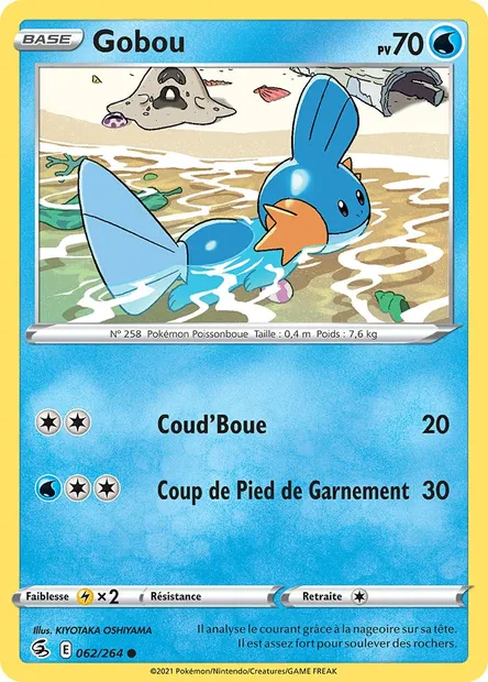 Gobou, carte Pokémon FST 62 — extension Poing de Fusion