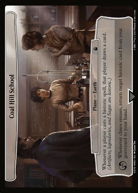 Coal Hill School, Magic card WHO 576 — Doctor Who set