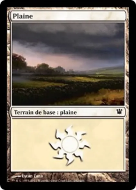 Plaine, carte Magic ISD 252 — extension Innistrad