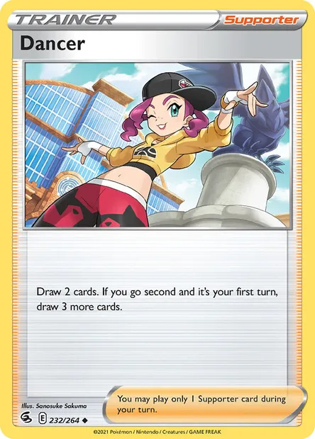 Dancer, Pokémon card FST 232 — Fusion Strike set