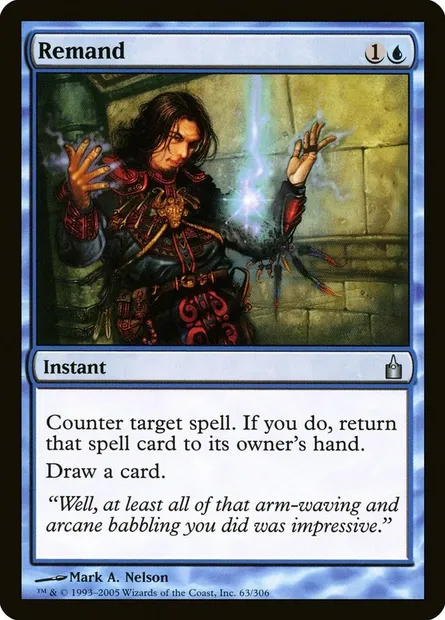 Remand, Magic card RAV 63 — Ravnica: City of Guilds set