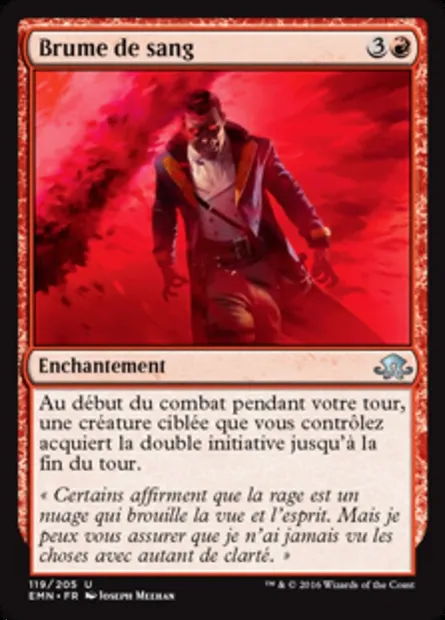Brume de sang, carte Magic EMN 119 — extension La lune hermétique