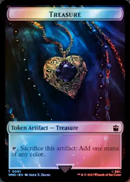 Treasure, Magic card TWHO 61 — Doctor Who Tokens set