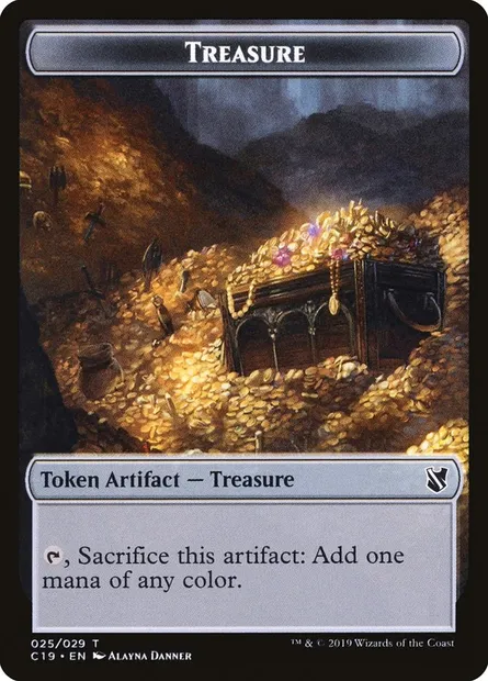 Treasure, Magic card TC19 25 — Commander 2019 Tokens set