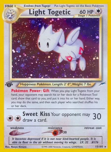 Light Togetic, Pokémon card NDE 15 — Neo Destiny set