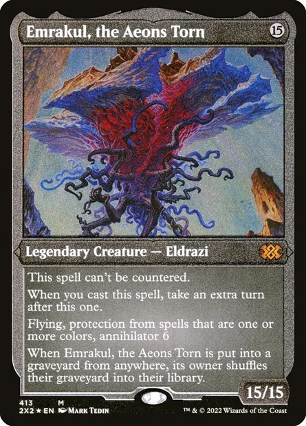 Emrakul, the Aeons Torn, Magic card 2X2 413 — Double Masters 2022 set