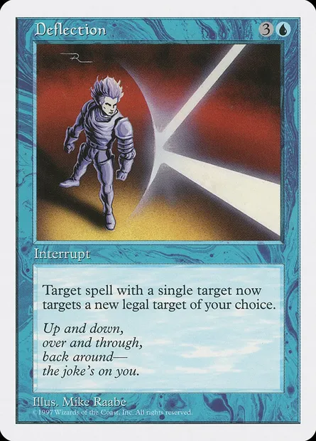 Deflection, Magic card 5ED 81 — Fifth Edition set