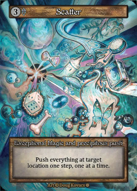 Scatter, Sorcery card GOT 280 — Gothic set