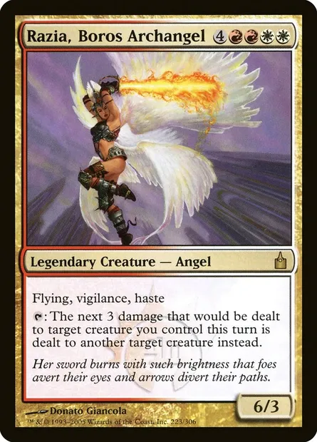 Razia, archange de Boros, carte Magic RAV 223 — extension Ravnica: La Cité des Guildes