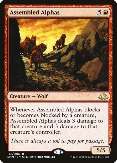 Assembled Alphas, Magic card EMN 117 — Eldritch Moon set