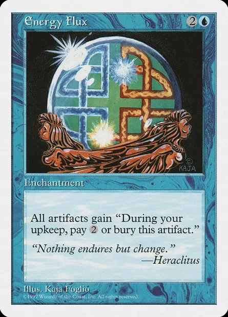 Energy Flux, Magic card 5ED 83 — Fifth Edition set