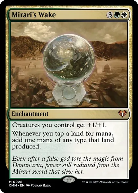 Mirari's Wake, Magic card CMM 928 — Commander Masters set