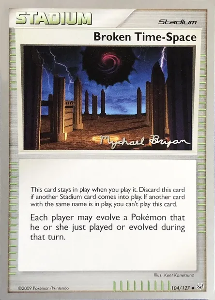 Broken Time-Space, Pokémon card WCD10 104 — World Championship Decks 2010 set