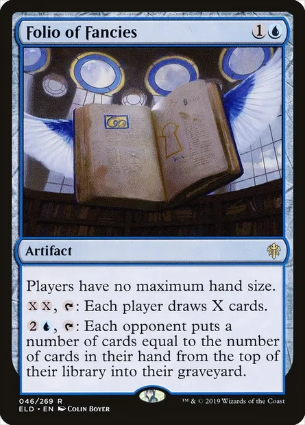 Folio of Fancies, Magic card ELD 46 — Throne of Eldraine set