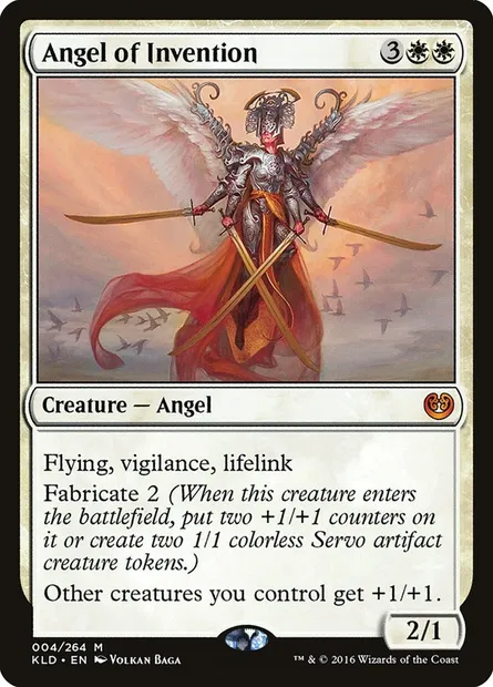 Angel of Invention, Magic card KLD 4 — Kaladesh set