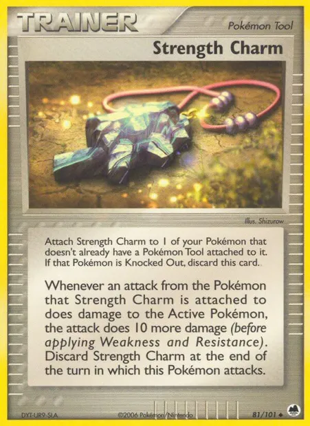 Strength Charm, Pokémon card DF 81 — Dragon Frontiers set