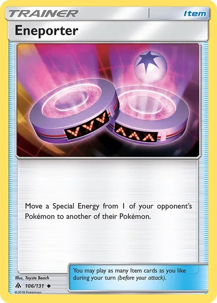 Eneporter, Pokémon card FLI 106 — Forbidden Light set