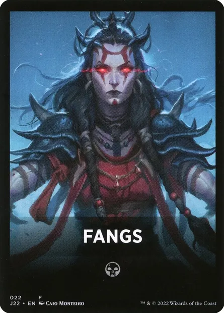 Fangs, carte Magic FJ22 22 — extension Jumpstart 2022 Front Cards