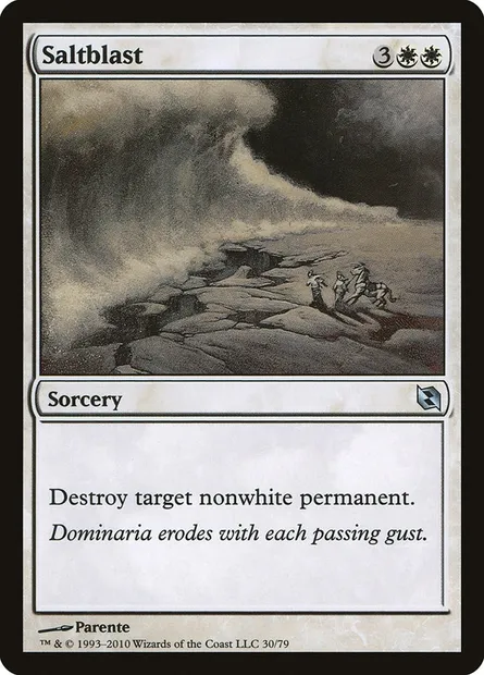 Saltblast, Magic card DDF 30 — Duel Decks: Elspeth vs. Tezzeret set