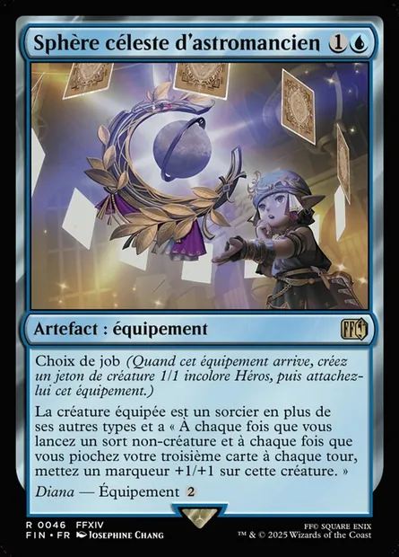 Sphère céleste d'astromancien, carte Magic FIN 46 — extension Final Fantasy