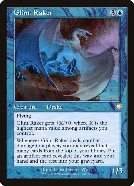 Glint Raker, Magic card BRC 7 — The Brothers' War Commander set
