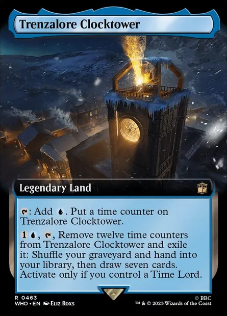 Trenzalore Clocktower, Magic card WHO 463 — Doctor Who set