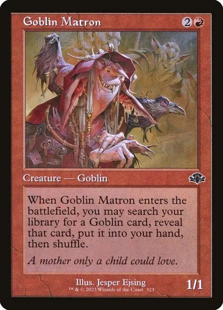 Goblin Matron, Magic card DMR 323 — Dominaria Remastered set