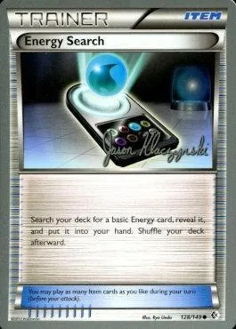 Recherche d'énergie, carte Pokémon WCD13 128 — extension World Championship Decks 2013