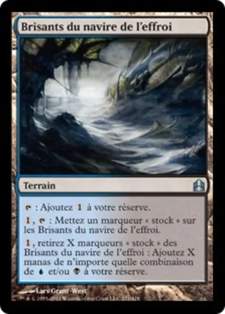 Brisants du navire de l'effroi, carte Magic CMD 271 — extension Commander 2011