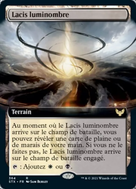 Lacis luminombre, carte Magic STX 364 — extension Strixhaven: l'Académie des Mages