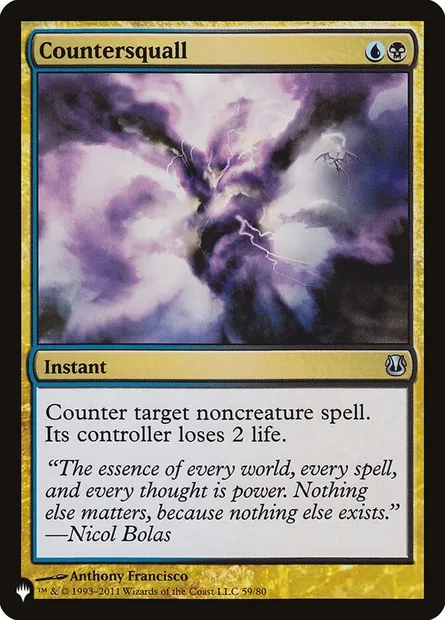 Countersquall, Magic card PLST DDH-59 — The List set