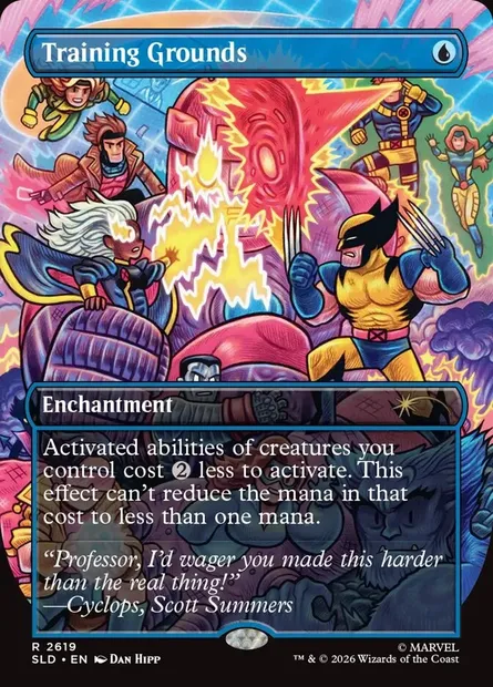 Training Grounds, Magic card SLD 2619 — Secret Lair Drop set