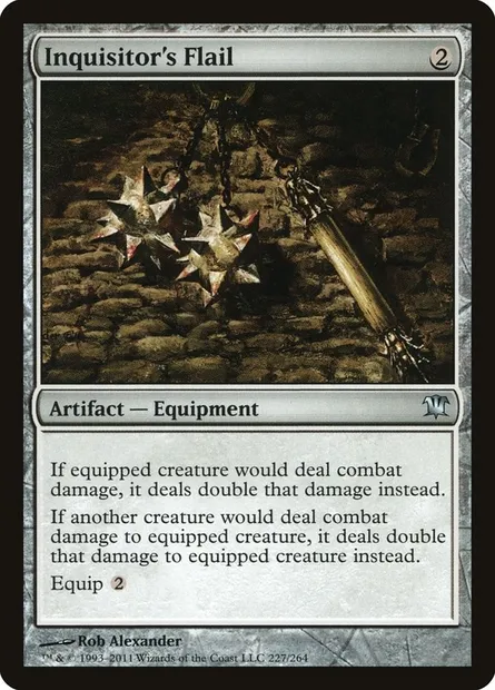 Inquisitor's Flail, Magic card ISD 227 — Innistrad set