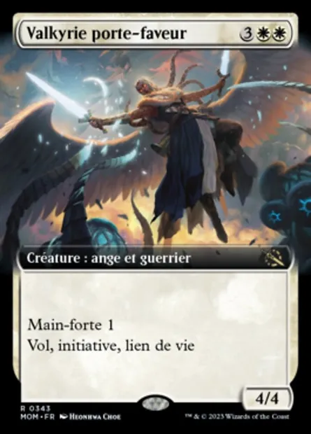 Valkyrie porte-faveur, carte Magic MOM 343 — extension L'invasion des machines