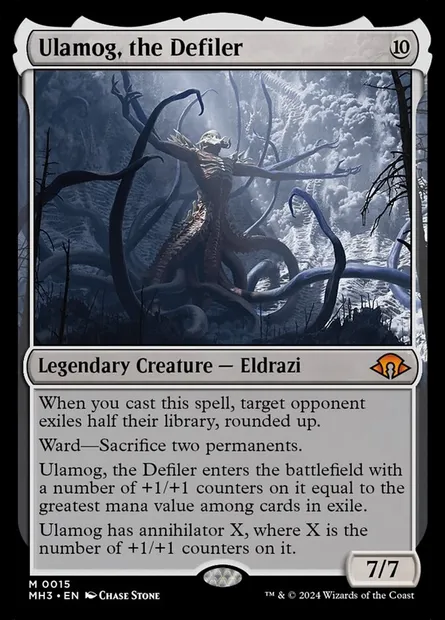 Ulamog, the Defiler, Magic card MH3 15 — Modern Horizons 3 set