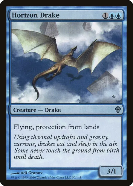 Horizon Drake, Magic card WWK 30 — Worldwake set