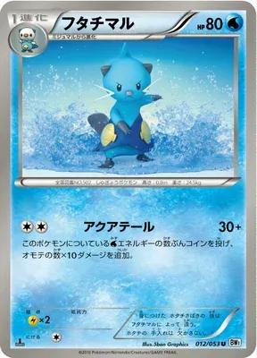 Dewott, Pokémon card BW1B 012 — White Collection set